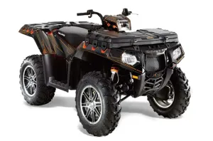 Polaris Sportsman 550 / 850 / 850SP / 1000 ATV Graphic Kit - 2009-2016 The Grid Orange