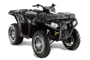Polaris Sportsman 550 / 850 / 850SP / 1000 ATV Graphic Kit - 2009-2016 The Grid Silver