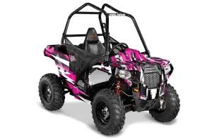 Polaris Sportsman ACE 325 / 570 ATV Graphic Kit - 2014-2016 Attack Pink