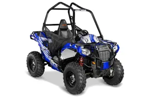 Polaris Sportsman ACE 325 / 570 ATV Graphic Kit - 2014-2016 Carbon X Blue