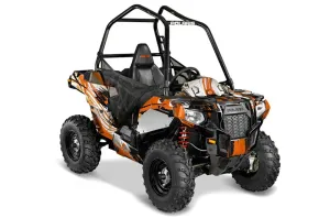 Polaris Sportsman ACE 325 / 570 ATV Graphic Kit - 2014-2016 Carbon X Orange