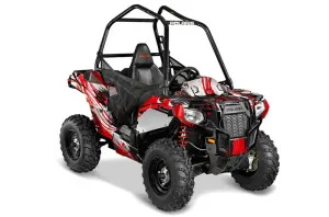 Polaris Sportsman ACE 325 / 570 ATV Graphic Kit - 2014-2016 Carbon X Red