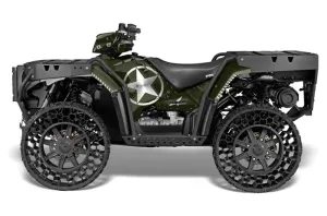 Polaris Sportsman WV850 ATV Graphic Kit - 2012-2015 Battle Born
