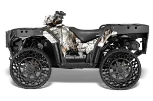 Polaris Sportsman WV850 ATV Graphic Kit - 2012-2015 Tundra Camo