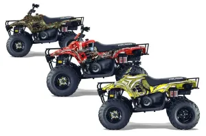 Polaris Trailboss 330 ATV Custom Graphic Kit - 2004-2009