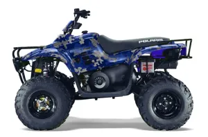 Polaris Trailboss 330 ATV Graphic Kit - 2004-2009 Camoplate Blue