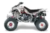 Polaris Outlaw 450 / 500 / 525 ATV Graphic Kit - 2006-2008 Bone Collector White
