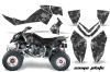 Polaris Outlaw 450 / 500 / 525 ATV Graphic Kit - 2006-2008 Camoplate Black