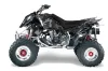 Polaris Outlaw 450 / 500 / 525 ATV Graphic Kit - 2006-2008 Camoplate Black