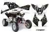 Polaris Outlaw 450 / 500 / 525 ATV Graphic Kit - 2009-2012 Reaper Black
