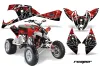 Polaris Outlaw 450 / 500 / 525 ATV Graphic Kit - 2009-2012 Reaper Red