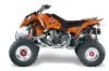 Polaris Outlaw 450 / 500 / 525 ATV Graphic Kit - 2006-2008 T Bomber Orange