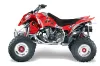 Polaris Outlaw 450 / 500 / 525 ATV Graphic Kit - 2006-2008 T Bomber Red