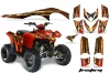 Polaris Phoenix 200 ATV Graphic Kit - 2005-2023 Firestorm Red