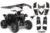 Polaris Phoenix 200 ATV Graphic Kit - 2005-2023 Reaper Black