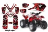 Polaris Predator 50 ATV Graphic Kit - All Years Northstar Red