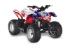 Polaris Predator 50 ATV Graphic Kit - All Years Stars N Stripes Red