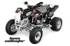Polaris Predator 500 ATV Graphic Kit - 2002-2011 Bone Collector Black