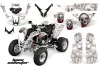 Polaris Predator 500 ATV Graphic Kit - 2002-2011 Bone Collector White