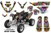 Polaris Predator 500 ATV Graphic Kit - 2002-2011 Ed Hardy - Love Kills Black