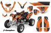 Polaris Predator 500 ATV Graphic Kit - 2002-2011 Reaper Orange