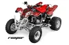 Polaris Predator 500 ATV Graphic Kit - 2002-2011 Reaper Red
