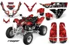 Polaris Predator 500 ATV Graphic Kit - 2002-2011 Reaper Red