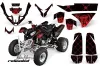 Polaris Predator 500 ATV Graphic Kit - 2002-2011 Silver Star - Reloaded Black