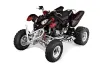 Polaris Predator 500 ATV Graphic Kit - 2002-2011 Silver Star - Reloaded Black