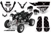 Polaris Predator 500 ATV Graphic Kit - 2002-2011 Silver Star - Reloaded White