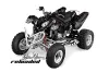 Polaris Predator 500 ATV Graphic Kit - 2002-2011 Silver Star - Reloaded White