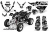 Polaris Predator 500 ATV Graphic Kit - 2002-2011 Silver Star - Silverhaze White