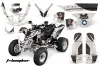 Polaris Predator 500 ATV Graphic Kit - 2002-2011 T Bomber Silver