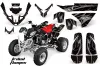 Polaris Predator 500 ATV Graphic Kit - 2002-2011 Tribal Flames Black