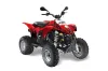 Polaris Scrambler / Trailblazer 500 ATV Graphic Kit - 1985-2009 Diamond Flames Red