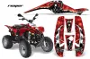 Polaris Scrambler / Trailblazer 500 ATV Custom Graphic Kit - 1985-2009