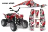 Polaris Scrambler / Trailblazer 500 ATV Custom Graphic Kit - 1985-2009