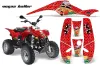 Polaris Scrambler / Trailblazer 500 ATV Custom Graphic Kit - 1985-2009
