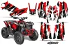 Polaris Scrambler XP 850 / 1000 ATV Graphic Kit - 2013-2016 Attack Red