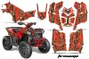 Polaris Scrambler XP 850 / 1000 ATV Graphic Kit - 2013-2016 Fire Camo
