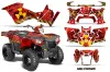 Polaris Sportsman 325ETX / 450 / 570 ATV Custom Graphic Kit - 2014-2017