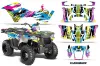 Polaris Sportsman 325ETX / 450 / 570 ATV Graphic Kit - 2014-2017 Flashback