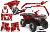 Polaris Sportsman 800 / 500 ATV Graphic Kit - 2011-2015 Bone Collector Red