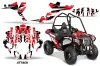 Polaris Sportsman ACE 325 / 570 ATV Graphic Kit - 2014-2016 Attack Red
