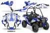 Polaris Sportsman ACE 325 / 570 ATV Graphic Kit - 2014-2016 Carbon X Blue