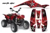 Polaris Trailblazer 350 ATV Graphic Kit - 1985-2009 Northstar Red