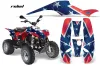 Polaris Trailblazer 350 ATV Graphic Kit - 1985-2009 Rebel