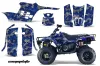Polaris Trailboss 330 ATV Graphic Kit - 2004-2009 Camoplate Blue