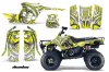 Polaris Trailboss 330 ATV Graphic Kit - 2004-2009 Deaden Yellow