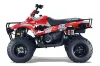 Polaris Trailboss 330 ATV Graphic Kit - 2004-2009 P40 Warhawk Red